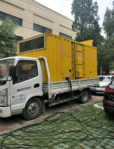 斗门发电车出租-柴油发电机组排烟系统设计要求及其考虑因素