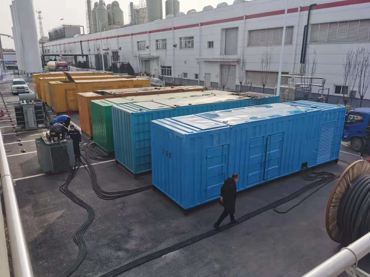斗门出租发电机-柴油发电机组三相采用什么接法