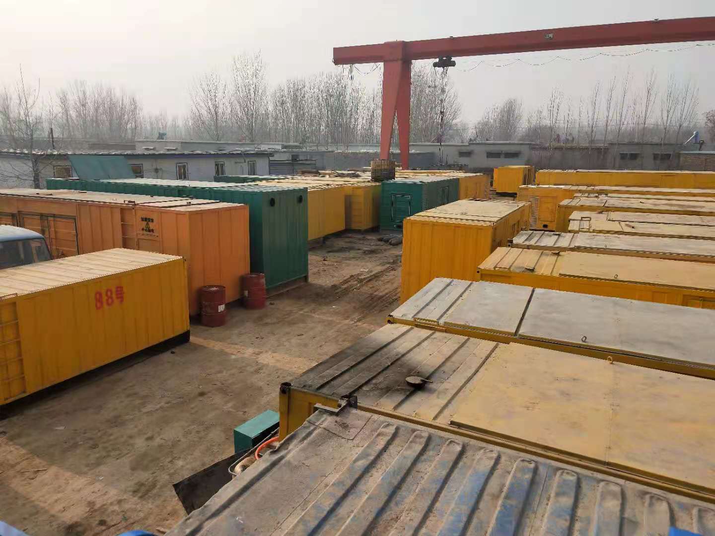 斗门租赁发电机-灰尘、风沙对柴油发电机组造成哪些不良影响？